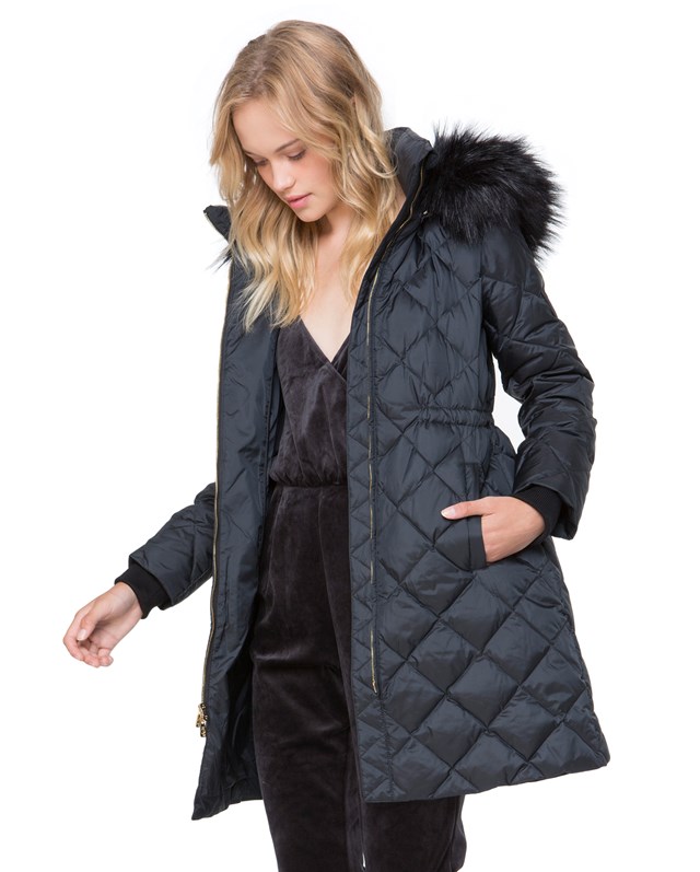 juicy couture coat with fur hood