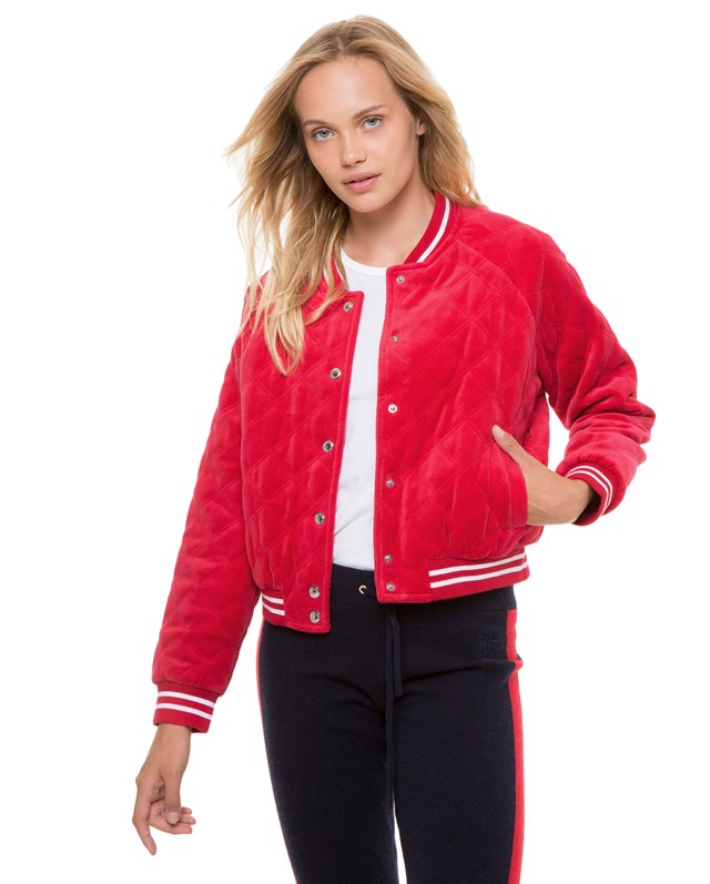 Бомбер костюм женский. Juicy Couture бомбер. Женская ветровка бомбер juicy Couture. Juicy Couture Velour Pink Jacket. Juicy Couture куртка утепленная.