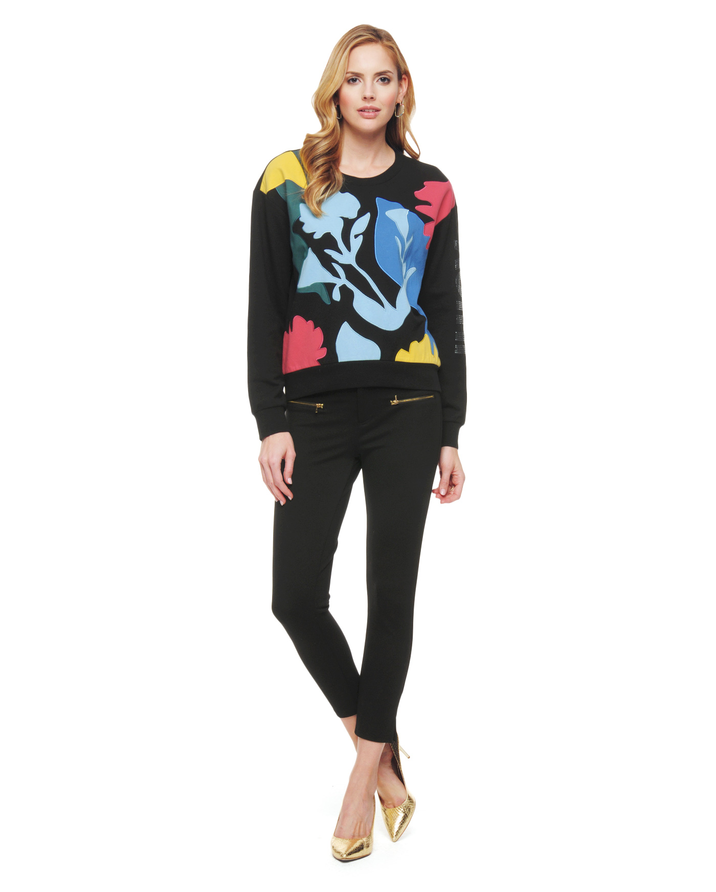Пуловер Matisse Floral Applique