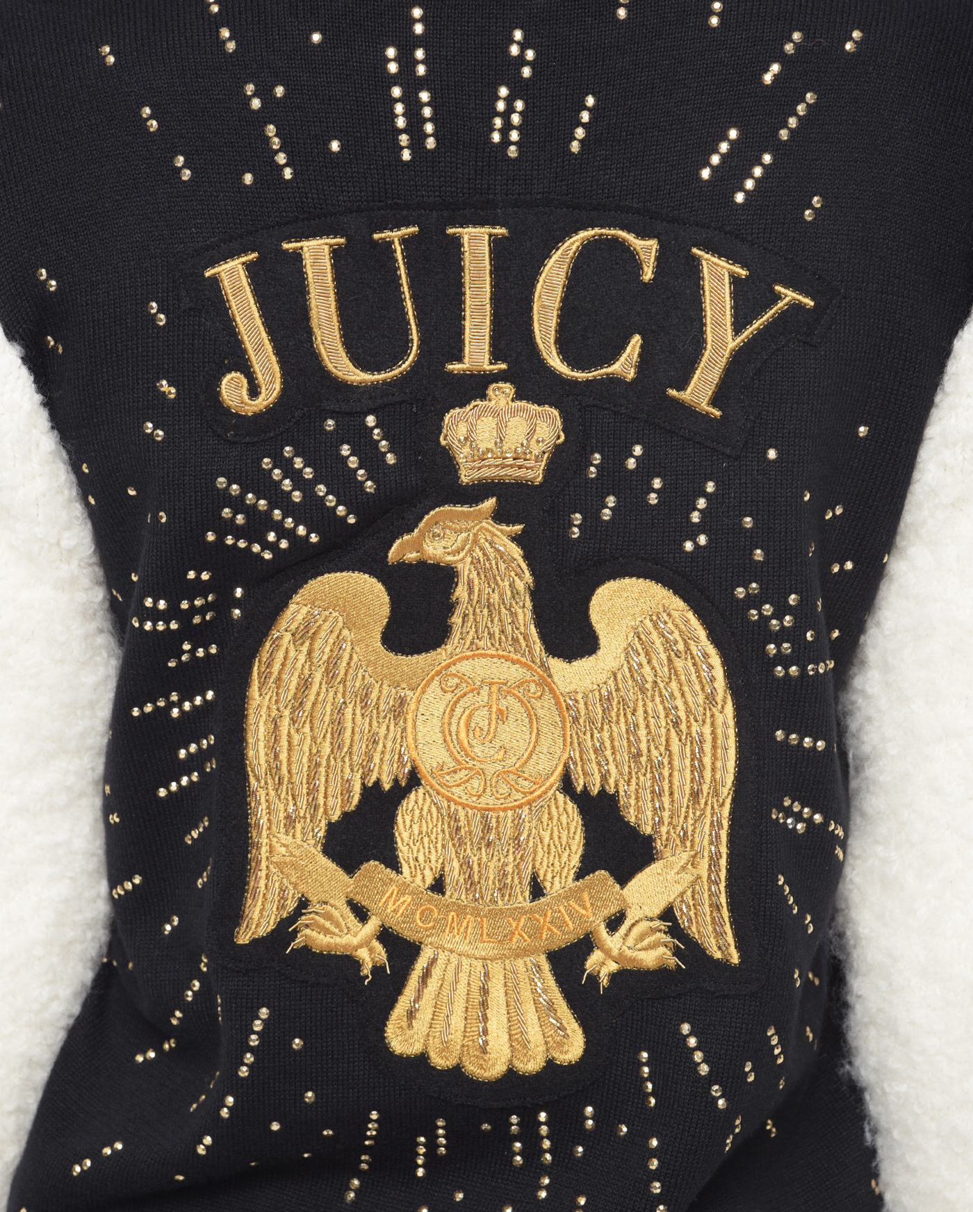 Куртка Swtr Varsity Jacket With Eagle Juicy Couture - цена 36 490 ₽